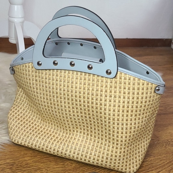 Maxx New York Handbags - Maxx new York rattan wicker straw handbag